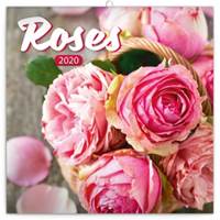 Poznámkový kalendář Růže 2020, voňavý, 3