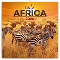 Poznámkový kalendář Divoká Afrika 2020,