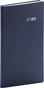 Kapesní diář Balacron 2020, černý, 9 × 1