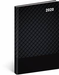 Týdenní diář Cambio Classic 2020, černý,