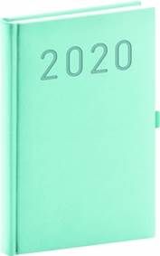 Denní diář Vivella Fun 2020, tyrkysový,