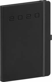 Denní diář Nox 2020, černý-?černý 15 × 2
