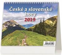 Minimax České a slovenské hory - stolní kalendář 2019
