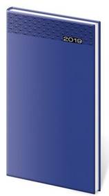 Diář 2019 kapesní Gommato modrý
