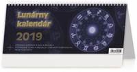 Lunárny kalendár - stolový týždenný kalendár 2019