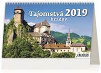 Tajomstvá hradov - stolový dvojtýždenný kalendár 2019