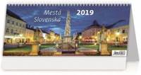 Mestá Slovenska - stolový dvojtýždenný kalendár 2019