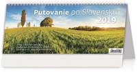 Putovanie po Slovensku - stolový týždenný kalendár 2019