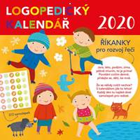 Logopedický kalendář se samolepkami - nástěnný kalendář 2020