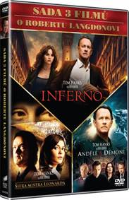 3 DVD Dan Brown (DVDSE)
