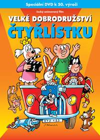 Velké dobrodružství Čtyřlístku DVD