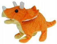 Triceratops plyšový se zvukem, chodící