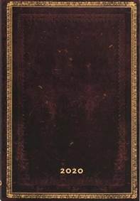 Diář Black Moroccan 2020 HOR