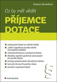 Co by měl vědět příjemce dotace