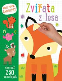 Kniha Zvířata z lesa - Moje první samolepky
