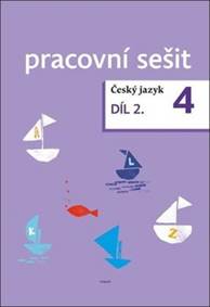 Kniha Český jazyk 4. ročník pracovní sešit 2. díl