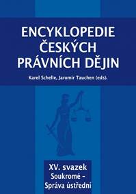Encyklopedie českých právních dějin - XV. svazek