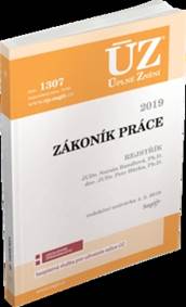 ÚZ 1307 Zákoník práce 2019, rejstřík