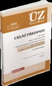 ÚZ 1321 Celní předpisy