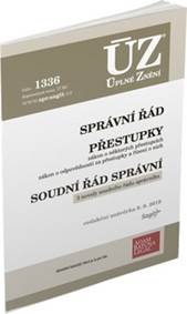 ÚZ 1336 Správní řád, Soudní řád správní, Přestupky