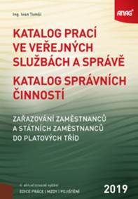 Katalog prací ve veřejných službách a správě 2019