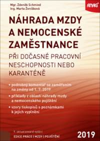 Náhrada mzdy a nemocenské zaměstnance 2019