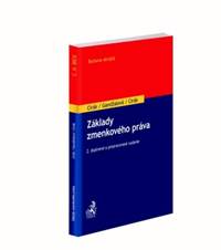 Kniha Základy zmenkového práva