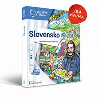 Slovensko - hovoriaca interaktívna kniha (Kúzelné čítanie) - neobsahuje ceruzku Albi
