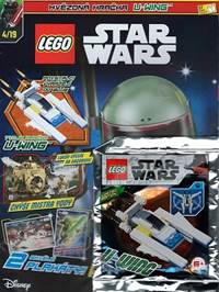 Lego Star wars časopis + 1 hračka (U-WING) 04/19