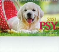 Psy 2021... štvornohé šťastie na každý deň - stolový týždenný kalendár