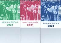 Mini stolový týždenný kalendár 2021