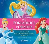 Disney - Na vlásku, Malá mořská víla Ariel, Popelka  (audiokniha pro děti)