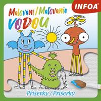 Kniha Malování / Maľovanie vodou – Příšerky