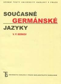Současné germánské jazyky