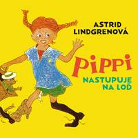 Kniha Audio kniha Pippi nastupuje na loď - CD