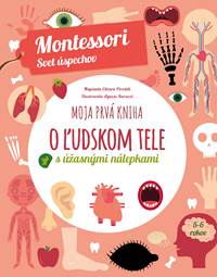 Kniha Moja prvá kniha o ľudskom tele (Montessori: Svet úspechov)