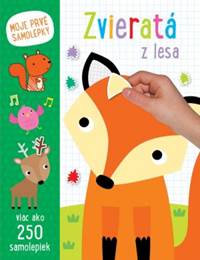 Zvieratá z lesa moje prvé samolepky kúpite na Knihyprekazdeho.sk