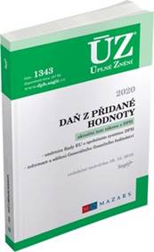 ÚZ 1343 Daň z přidané hodnoty 2020