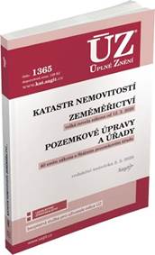 ÚZ 1365 Katastr nemovitostí