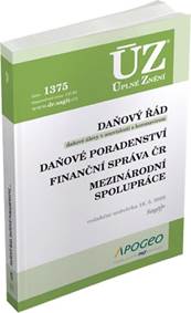 ÚZ 1375 Daňový řád