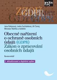 Kniha Obecné nařízení o ochraně osobních údajů (GDPR)