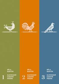 Slovenské ľudové piesne 1,2,3 zväzok