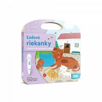 Ľudové riekanky - interaktívna hovoriaca knižka (Kúzelné čítanie) - neobsahuje ceruzku Albi