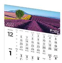 Trojmesačný kalendár Amazing Planet 2022