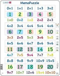 Sčítanie - Puzzle Larsen (40 dielikov)