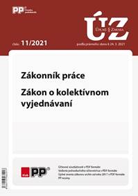 UZZ 11/2021 Zákonník práce, Zákon o kolektívnom vyjednávaní