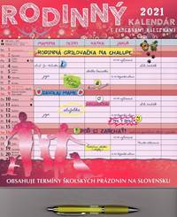 Rodinný kalendár 2021 - nástenný