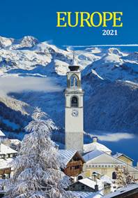 Europe 2021 - nástěnný kalendář