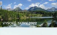 Vysoké Tatry 2022 - stolový dvojtýždenný kalendár