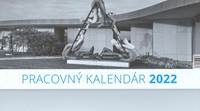Pracovný kalendár 2022 - stolový týždenný kalendár